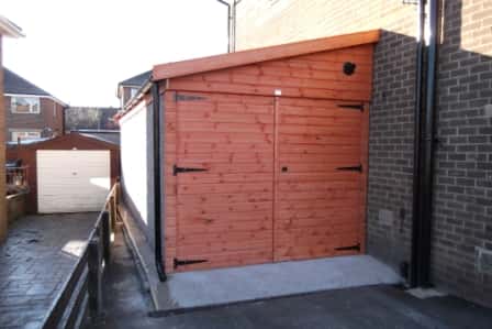 Lean to Garage