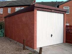 Brick garage